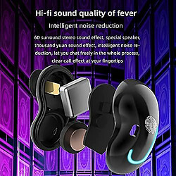 Acheter Universal Écouteurs Bluetooth Wireless 2021 Élimination du bruit Étanche 8D HiFi Stéréo Écouteurs TWS Écouteurs sans fil Bouchons d'oreille pour le sport (bleu)