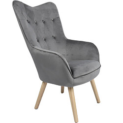 Fauteuil Alexandra House Living Gris 65 x 99 x 71 cm