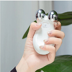 Wewoo Micro-courant instrument de beauté visage domestique levage loi ligne de raffermissement des rides blanc pas cher