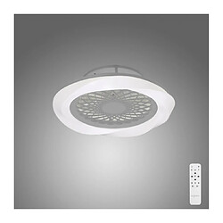 Avis Luminaire Center Plafonnier ventilateur Boreal Argent 1 ampoule 20,8cm