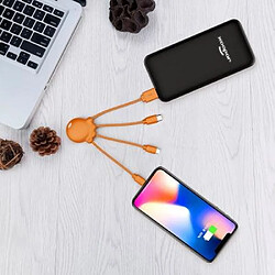 Acheter XOOPAR Câble 3 en 1 Octopus USB A/micro USB & USB C & Lightning 0,1m Orange