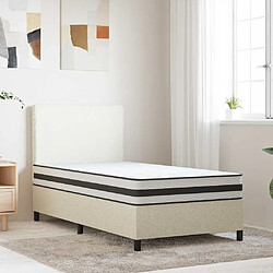 vidaXL Matelas à ressorts bonnell moyen 120x200 cm