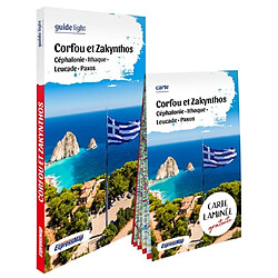 Corfou et Zakynthos : Céphalonie, Ithaque, Leucade, Paxos : guide + carte