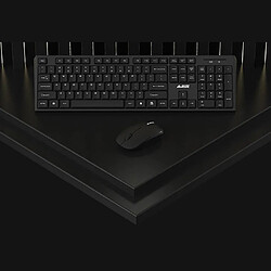 Jeu De Bureau D'ordinateur Sans Clavier Et Souris Ensemble Combiné Noir pas cher