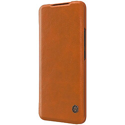 Avis Alive Records Etui cuir Nillkin Qin Xiaomi Mi 11 marron