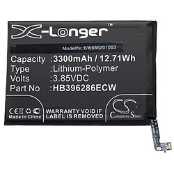 vhbw batterie remplace Huawei HB396286ECW pour smartphone (3300mAh, 3.85V, Li-Polymère)