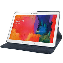 Avis Wewoo Housse Étui bleu foncé pour Samsung Galaxy Tab Pro 10.1 / T520 360 degrés Rotatif Litchi Texture en cuir avec support de visualisation 2-angle