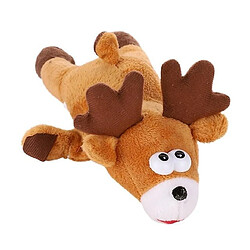 Jouet Chien Confortable Aide au Dressage Jouet Noël Elan Poupée Peluche Dormir Pour Chiens Intelligents Chats Jouer Jouets Pour Petits Grands Chiens