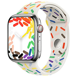 Sport Band pour Apple Watch Series 1 á 10 / SE / Ultra (2) (44/45/46/49 mm) - Taille M/L - Pride Edition