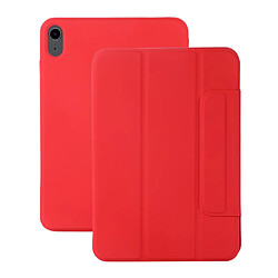 Etui en PU + TPU auto-absorbé avec support rouge pour votre iPad mini (2021)