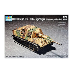 Trumpeter Maquette Char Sd.kfz. 183 Jagdtiger (henschel Production)