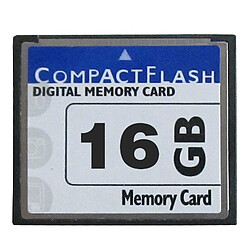 Wewoo Carte mémoire Compact Flash de 16 Go