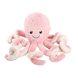 Universal Animaux en peluche de poulpe, 60 cm, poulpe en peluche de jeu de jeu pour les cadeaux d'anniversaire présentpink