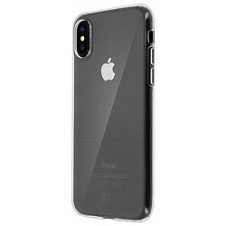 Acheter xqisit Coque iPhone X / XS Coque souple Silicone Gel coin renforcée - Transparente