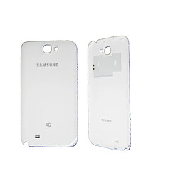 Couvercle batterie pour Samsung Note 2-Blanc