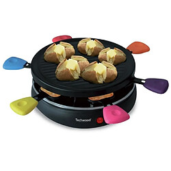 NC APPAREIL A RACLETTE RONDE GRILL 800W 6 pers MULTI couleurs