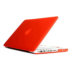 Wewoo Housse Étui rouge pour Macbook Pro 15,4 pouces A1286 de protection dur givré