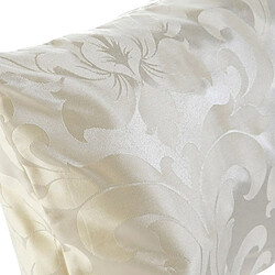 Coussin DKD Home Decor Beige Polyester Aluminium Traditionnel