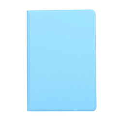 Wewoo Housse Étui Coque à rabat horizontal en cuir TPU Elastic Force pour iPad Mini 2019 et 4avec support bleu ciel