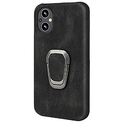 Coque en TPU + PU avec béquille rotative, noir pour votre OnePlus Nord N20 5G