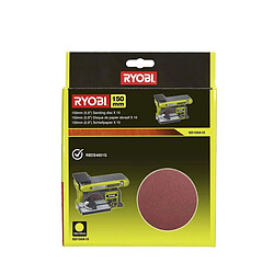 10 disques diamant RYOBI auto agrippants 150 mm - grain 80 SD150A10