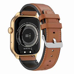 Avis Yonis Montre Connectée Cuir Suivi Santé Bluetooth