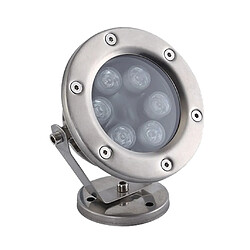 6 w led inondation lumière extérieure sous-marine spot étang piscine lampe chaude blanc pas cher