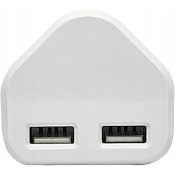 GUPBOO Adaptateur secteur UK PLUG TO 2X USB 10.5W 2.1A,JL1607