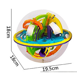 Avis Universal 3D Magic perplexus Maze Ball Intellect Ball Rolling Ball Puzzle Cubes Game IQ Puzzle Funny Balance