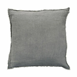 Paris Prix Coussin Déco Carré Faded 45x45cm Gris