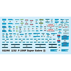 Acheter Trumpeter Maquette Avion F-100f Super Sabre