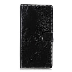 Wewoo Coque Housse en cuir à rabat pour iPhone 11 avec porte-cartes et fentes cartes cadre photo et porte-monnaie Noir