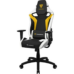 Avis ThunderX3 XC3BY Siège pour jeu vidéo Siège de jeu universel Siège rembourré Noir, Blanc, Jaune