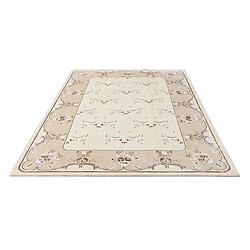 Avis Vidal Tapis de laine 246x175 beige Darya