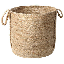 Acheter Beliani Lot de 3 paniers en jute naturel WADH