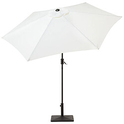 Beliani Parasol de jardin beige clair d 270 cm VARESE pas cher