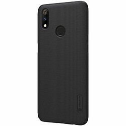 Alive Records Nillkin Super Frosted Shield - Coque pour Realme 3 Pro (Realme X Lite) (Noir)