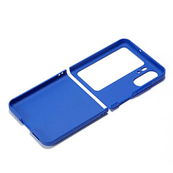 Htdmobiles Coque pour Oppo Find N2 Flip 5G - housse etui rigide 360 integrale (avant et arriere) - BLEU FONCE