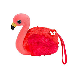 Ludendo Porte-monnaie Peluche 10 cm - Gilda le Flamant Rose