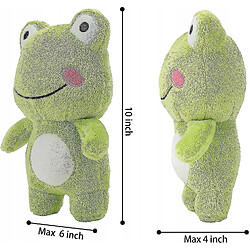 Universal Poupée peluche debout douce et mignonne grenouille 25 cm