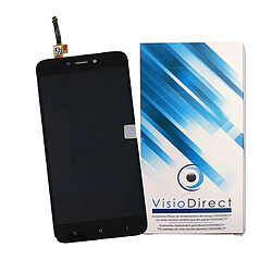 Visiodirect Ecran pour Xiaomi Redmi 4X noir 5"" vitre tactile + LCD