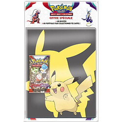 Carte à collectionner Pokémon EV01 Pack Portfolio et Booster Écarlate et Violet