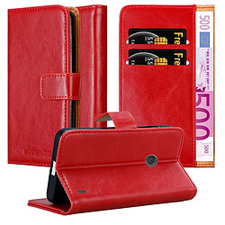 Cadorabo Coque Nokia Lumia 520 / 521 Etui en Rouge