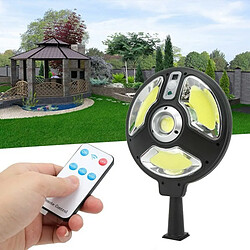 Tradex SOLAIRE DE JARDIN À LEDS À CHARGEMENT RAPIDE COB OUTDOOR STREET LIGHTING pas cher