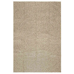 vidaXL Tapis ZIZUR beige 140x200 cm aspect de jute intérieur extérieur