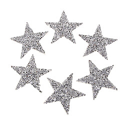 Acheter 6Pcs Star Design Iron Sur Les Patchs Pour Vêtements T-Shirt DIY Badges Applique