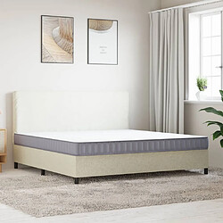 Maison Chic Matelas en mousse moyennement pour chambre, Matelas doux 200x200 cm -GKD50392