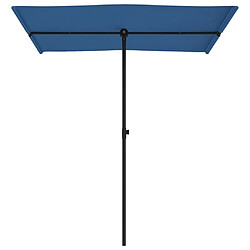 Acheter Maison Chic Parasol Jardin | Parasol d'extérieur avec mat en aluminium 180x110 cm Bleu azuré - GKD70985