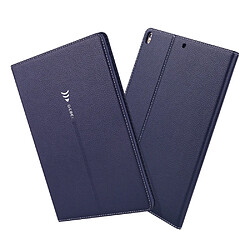 Wewoo Coque Pour iPad Pro 10,5 pouces GEBEI PU + TPU Etui de protection à rabat avec support et fentes cartes Bleu