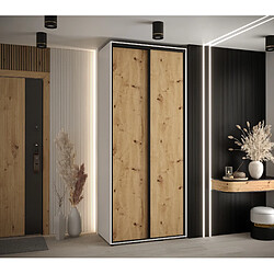 Abiks Meble Armoire DAVOS 1 À Portes Coulissantes 235,2/120/60 2 Portes